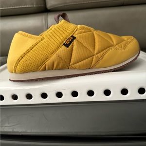 Teva Unisex ReEmber Moc Sauterne Yellow And Purple Slip On Shoes